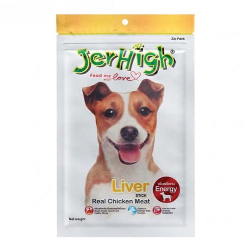 JerHigh ‌Liver Dog Treats with Real Chicken Meat