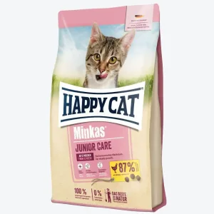 غذای خشک گربه هپی کت مینکاس جونیور 10 کیلوگرم
