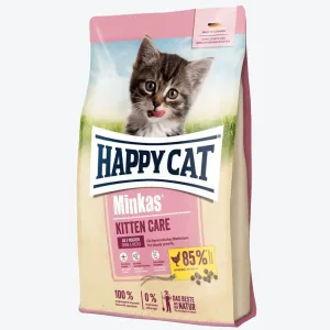 غذای خشک گربه هپی کت مینکاس کیتن 1 کیلوگرم (فله)